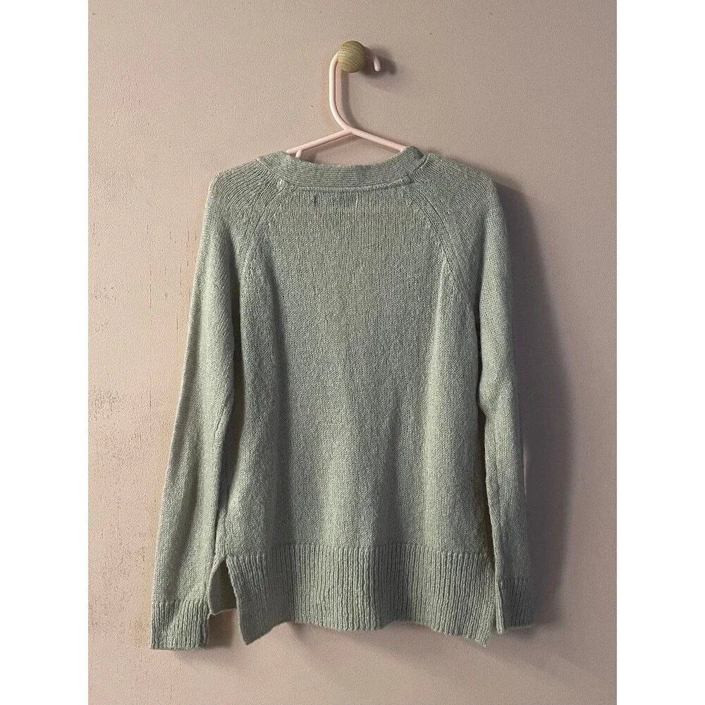Gap Kids Light Gray Knit Lightweight Cardigan Size S